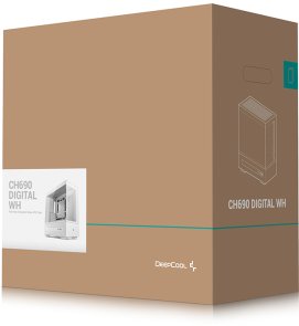 Корпус Deepcool CH690 Digital White with window (R-CH690-WHNNA0D-G-1)
