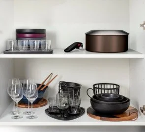 Фото: Набір змішаний Tefal Ingenio XL Intense 24cm/ 28cm 3pcs Brown (L1509273) № 21 | KTC