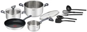 Фото: Набір змішаний Tefal Daily Cook 5L/ 2.9L/ 1.5L/ 28cm 11pcs (G713SB45) № 3 | KTC