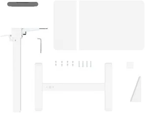 Фото: Стіл комп’ютерний OfficePro ODM320W White № 6 | KTC