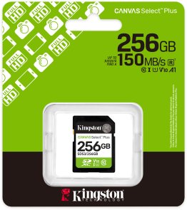 FLASH пам'ять Kingston Canvas Select Plus Gen3 UHS-I U1 V10 SDXC 256GB (SDS3/256GB)