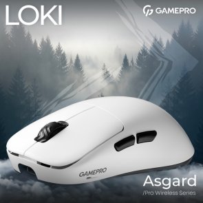 Миша GamePro Genesis Asgard Loki WL/USB White (GM022W)