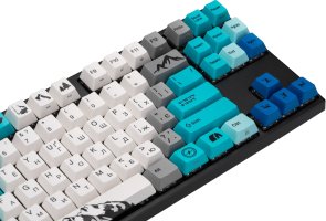 Клавіатура Varmilo APG87 Summit R1 C-TK Brown White LED ENG/UKR USB (A94A050D3A5A17A007)