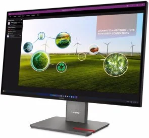 Фото: Монітор Lenovo ThinkVision P27q-40 Black (64A7GAT6UA) - 27" IPS / 2560×1440 / 120 Гц / Pivot / HAS № 3 | KTC