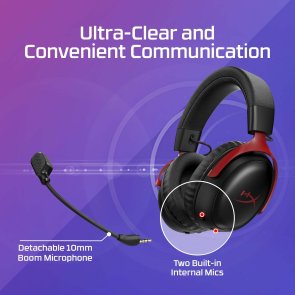 Гарнітура накладна HyperX Cloud III S Wireless, Black ( Gaming )