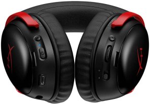Гарнітура накладна HyperX Cloud III S Wireless, Black/Red ( Gaming )
