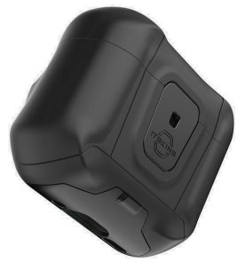 Чохол iTSkins for Airpods 4gen - HRBRID R Black (API7-HMASD-WLBK)
