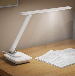 Лампа Hoco HX12 Eye Protection Foldable Table Lamp White (6942007646642)