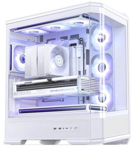 Корпус Jonsbo D400 White with window