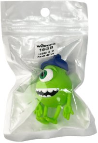 Флешка USB Wibrand Mike Wazowski 16Gb Green (WI2.0/MW16G)
