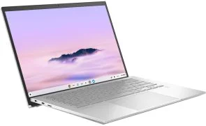 Фото: Ноутбук ASUS ExpertBook CX54 Chromebook Plus CX5403CMA-QN0678 Fog Silver - 14" IPS 120 Гц / Intel Core Ultra 7 / Ultra 7 155U / DDR5 32 ГБ / PCI-E SSD 512 ГБ / Intel Graphics № 2 | KTC
