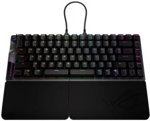 Фото: Клавіатура ASUS ROG Falcata Split HFX V2 Magnetic Switch WL/BT/USB Black (90MP043H-BKUA20) № 3 | KTC