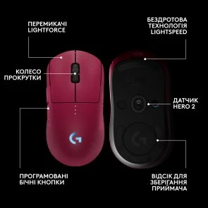 Фото: Миша Logitech G Pro 2 Lightspeed Pink (910-007309) № 10 | KTC