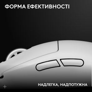 Миша Logitech G Pro X Superlight 2 White (910-006638)