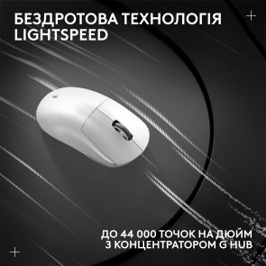 Миша Logitech G Pro X Superlight 2 White (910-006638)