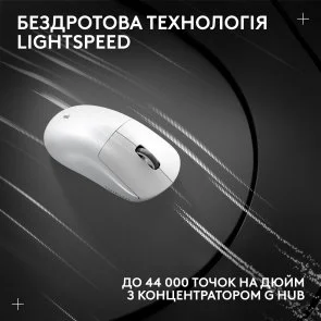 Фото: Миша Logitech G Pro X Superlight 2 White (910-006638) № 12 | KTC