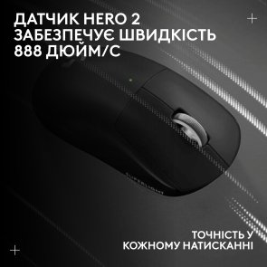 Миша Logitech G Pro X Superlight 2 Black (910-006630)