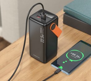 Батарея універсальна BOROFONE BJ66A Magnifico 50000mAh Black (6941991115158)