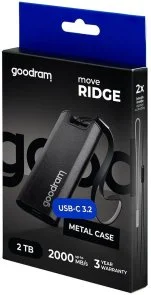 Фото: Зовнішній SSD-накопичувач GOODRAM Move Ridge 2TB Black (SSDR-GMRE-02T-K0) № 4 | KTC