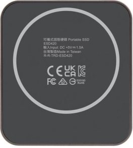 Зовнішній SSD-накопичувач Transcend ESD420 1TB Iron Gray (TS1TESD420C)