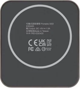Фото: Зовнішній SSD-накопичувач Transcend ESD420 2TB Iron Gray (TS2TESD420C) № 3 | KTC