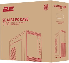 Корпус 2E Alfa E130 Black (2E-E130)