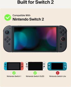 Чохол Belkin for Nintendo Switch 2 - Charcoal (ENA001HQCH-V2)