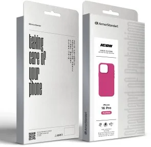 Фото: Чохол ArmorStandart for Apple iPhone 16 Pro - ICON2 MagSafe Fuchsia (ARM81319) № 10 | KTC