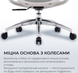 Крісло SIHOO Doro C300L White (DORO-C300L-A3-102)