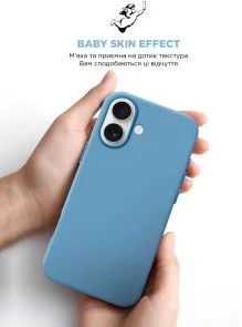 Фото: Чохол ArmorStandart for Apple iPhone 16 - ICON2 Case Capri Blue (ARM79628) № 8 | KTC