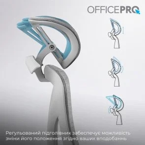 Фото: Крісло OfficePro Elite OC950G Grey № 12 | KTC