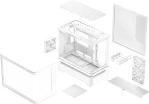 Корпус ASUS Prime AP202 ARGB White with window (90DC00P3-B19000)