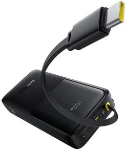 Фото: Батарея універсальна Baseus Bipow 2 20000mAh 20W Black (P10077101113-01) № 4 | KTC