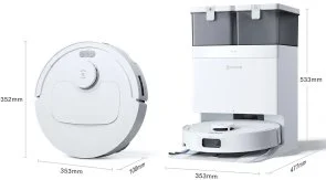 Фото: Робот-пилосос ECOVACS DEEBOT T30C White (DLX71 WHITE) № 3 | KTC