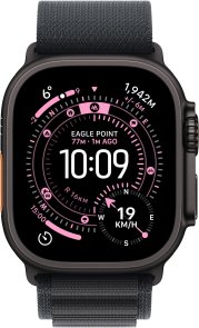 Смарт годинник Apple Watch Ultra 3 - 49mm Black Titanium Case with Black Alpine Loop - Small (MF0Q4)