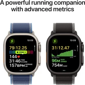 Фото: Смарт годинник Apple Watch Ultra 3 - 49mm Black Titanium Case with Black Titanium Milanese Loop - Small (MF1N4) № 4 | KTC