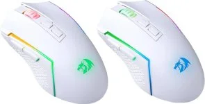 Фото: Миша Redragon Trident WL/BT White (71864) № 5 | KTC
