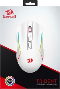 Миша Redragon Trident WL/BT White (71864)