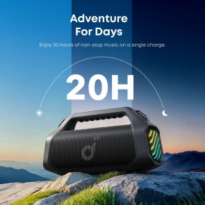 Портативна колонка Anker SoundCore Boom 2 Pro Black (A3134A11)