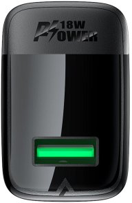 Зарядний пристрій Acefast A90 18W Black (6974316283249)