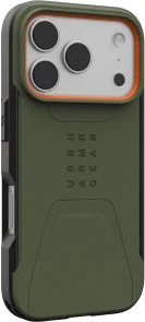 Фото: Чохол UAG for Apple iPhone 17 Pro - Civilian MagSafe Olive/Orange (114545117297) № 4 | KTC