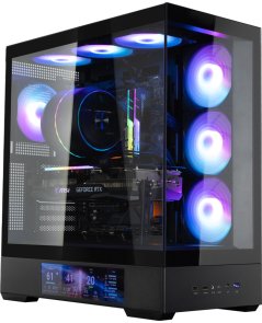 Корпус Zalman P40 DS Black with window (P40DSBLACK)
