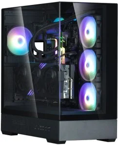 Фото: Корпус Zalman P40 Prism Plus Black with window (P40PRISMPLUSBLACK) № 8 | KTC