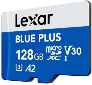 Фото: FLASH пам'ять Lexar Blue Plus Micro SDXC 128Gb (LMSBLPL128G-BNANG) № 3 | KTC