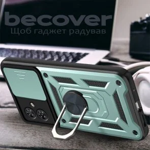 Фото: Чохол BeCover for Motorola G55 - Military Dark Green (713058) № 4 | KTC