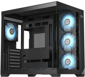 Корпус PCCooler C3 T700 ARGB Black with window (C3-T700BKD401-GL)