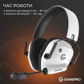 Фото: Гарнітура GamePro Genesis Mercury Pro White (HSW120W) № 14 | KTC