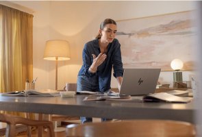 Ноутбук HP OmniBook X Flip 2-in-1 Laptop Next Gen AI 16-as0000ua C3UM0EA Silver