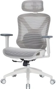 Фото: Крісло OfficePro Atlas OC630-W-LG-LG White/Light Gray № 4 | KTC