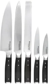 Фото: Набір ножів KitchenAid Classic 6pcs Black (KO6PSTSNOBG) № 3 | KTC